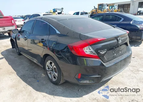 2016 Honda Civic Lx из США, поврежденный, VIN 2HGFC2F57GH544924